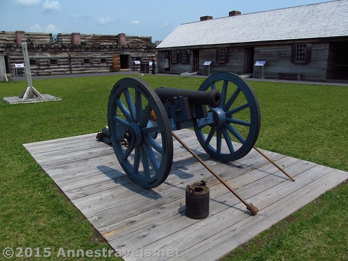 Cannon at Fort Stanwix National Monument, New York