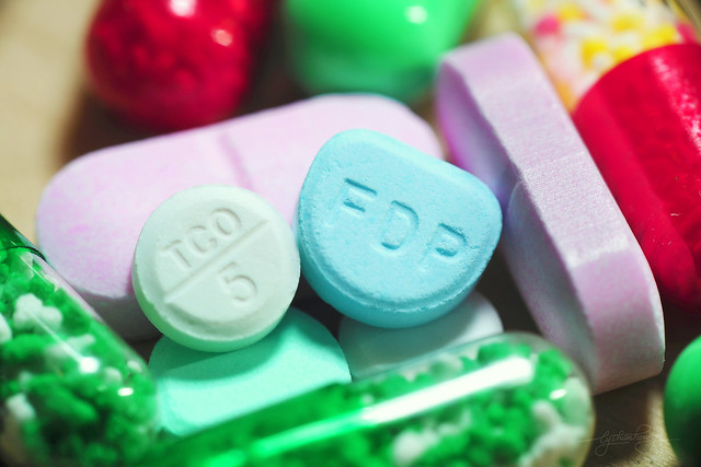 prescription pill colors variety
