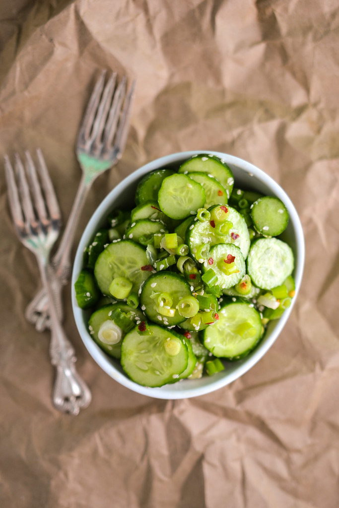 Cucumber Sesame Salad | Things I Made Today