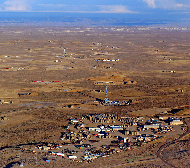 Photo of Fracking in Wyoming