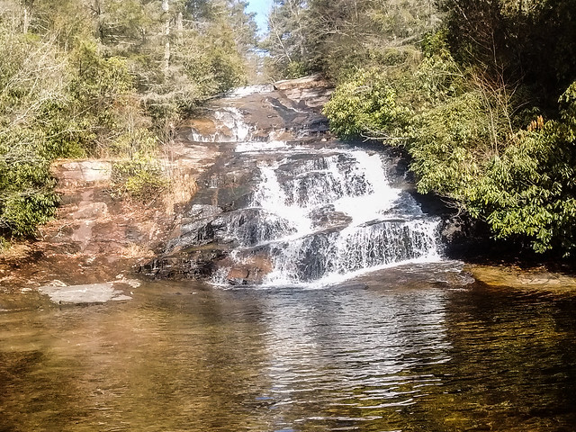 Upper Grassy Creek Falls - 3