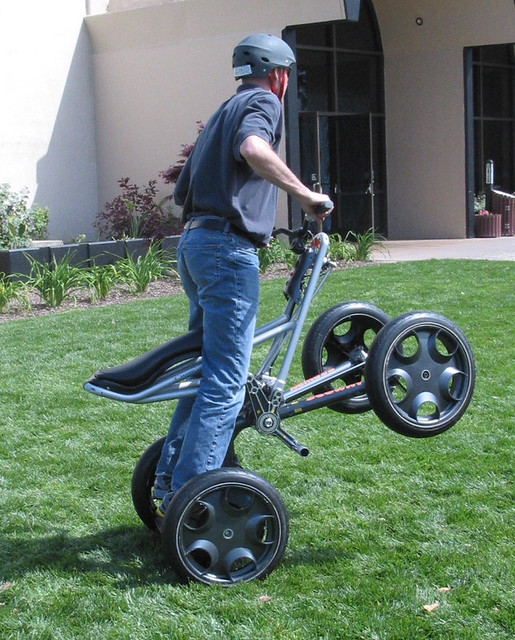 4Wheel Segway Segway guts used to construct a fourwheele… Flickr
