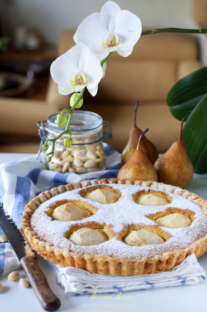 Pear and Almond Frangipane Tart