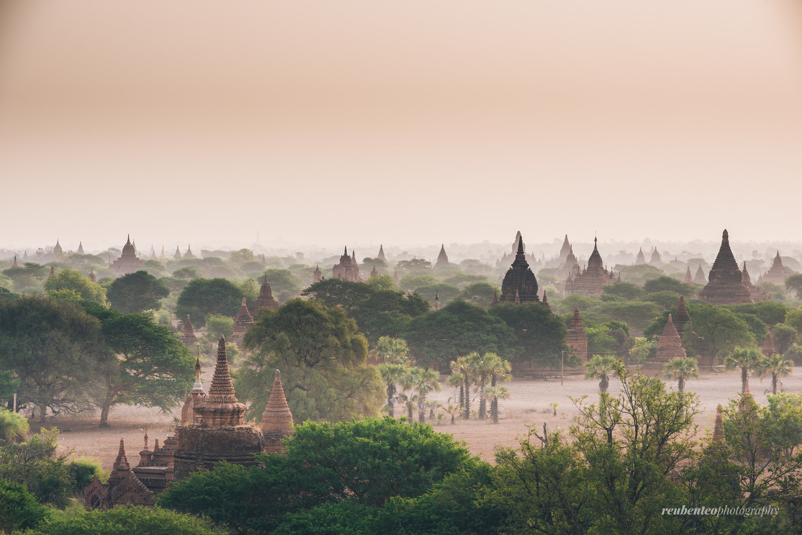 Bagan Early Morning Mist