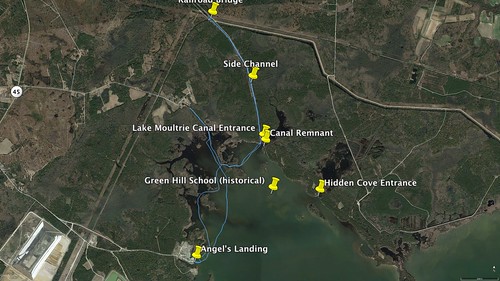 Old Santee Canal Paddle Route
