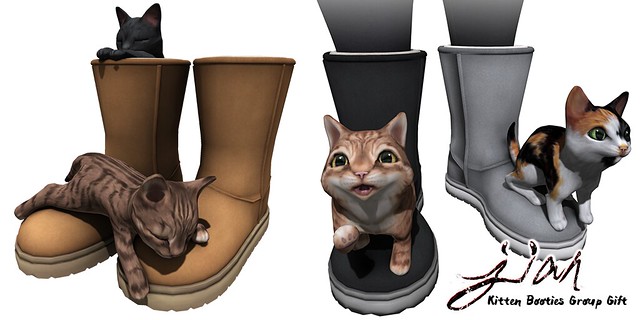 NEW JIAN Group Gift - Kitten Booties
