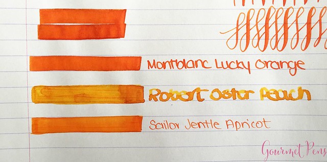 Ink Shot Review Montblanc Lucky Orange @AppelboomLaren 5