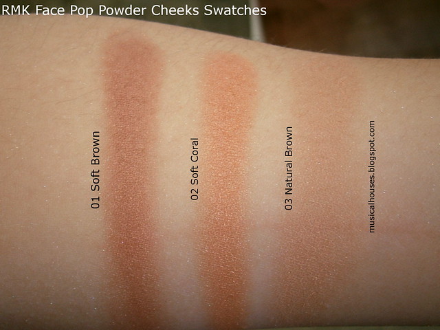 RMK 2017 Color Change Face Pop Powder Cheeks Swatches