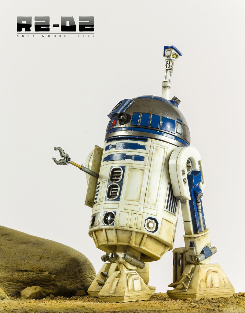 R2-D2 Astromech Droid - Ready for Inspection - SF & RealSpace