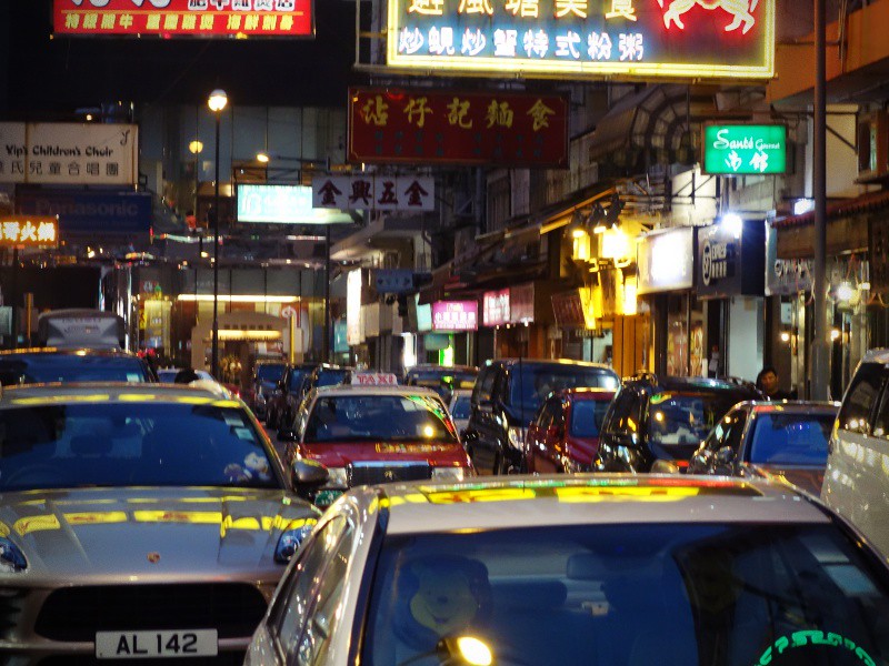 Hong Kong taxis