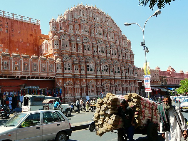Palacio de los vientos de Jaipur (India)