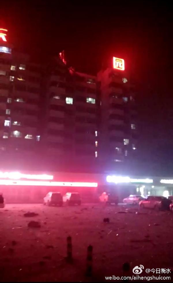 Hebei district explosion has killed one person, whether hydrogen tank explosion official investigating