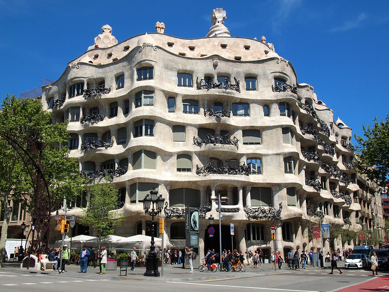 Casa Mila in Barcelona
