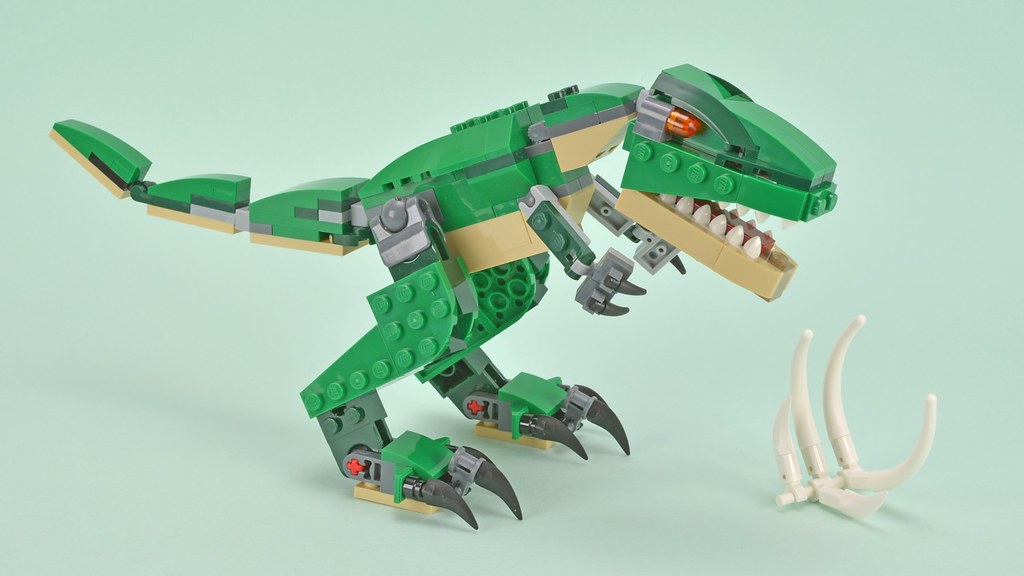 Lego 31058 Creator Mighty Dinosaurs 3-In-1 T-Rex Triceratops Pterodactyl Dino