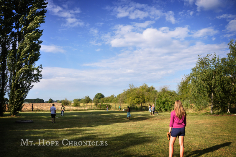 Family Softball @ Mt. Hope Chronicles