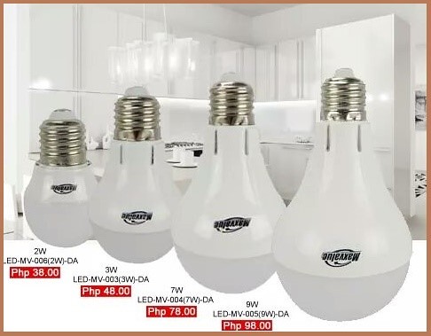 CDR LED bulbs