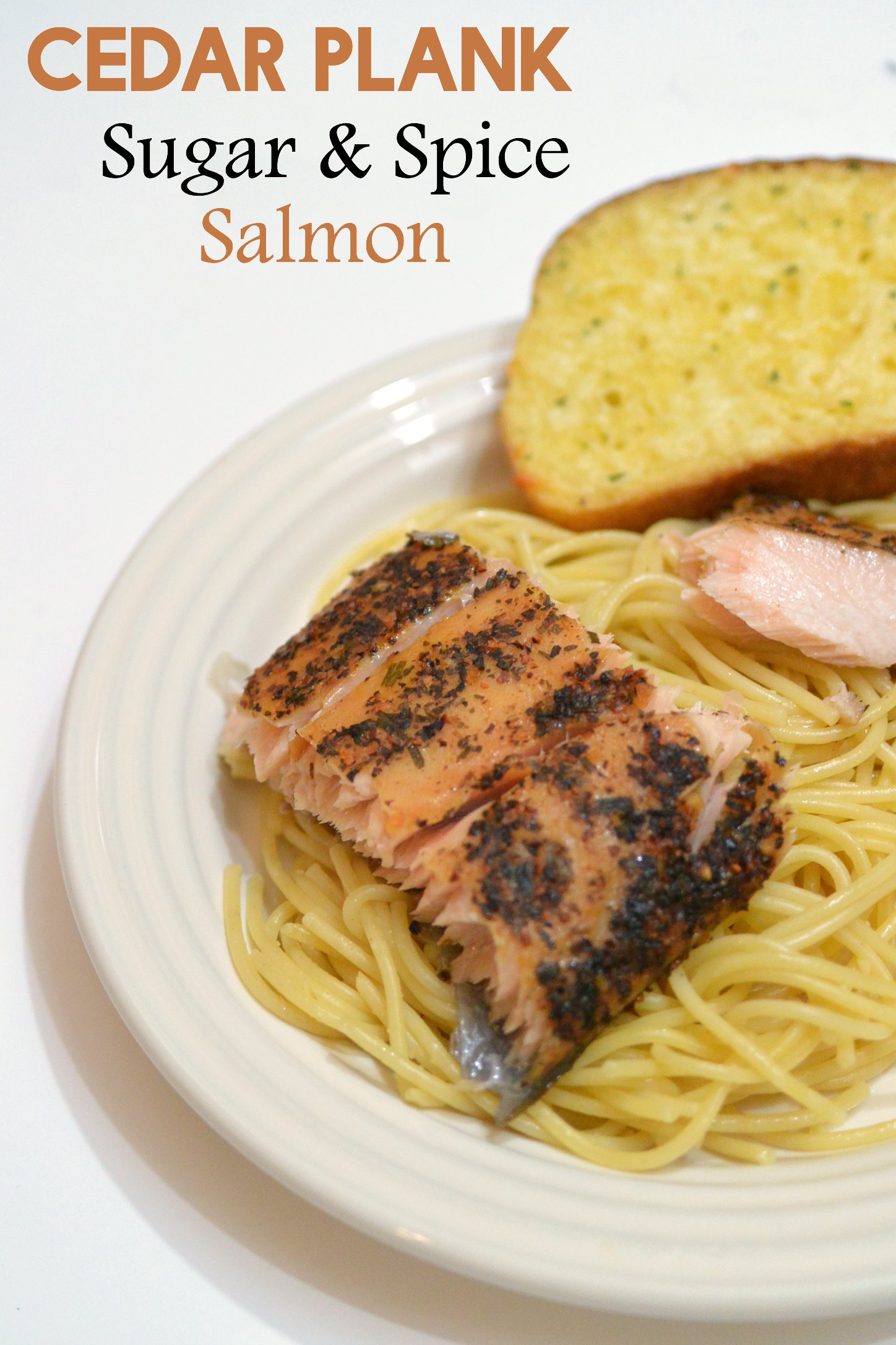 Cedar Plank Sugar and Spice Salmon - make it on the grill or in the oven