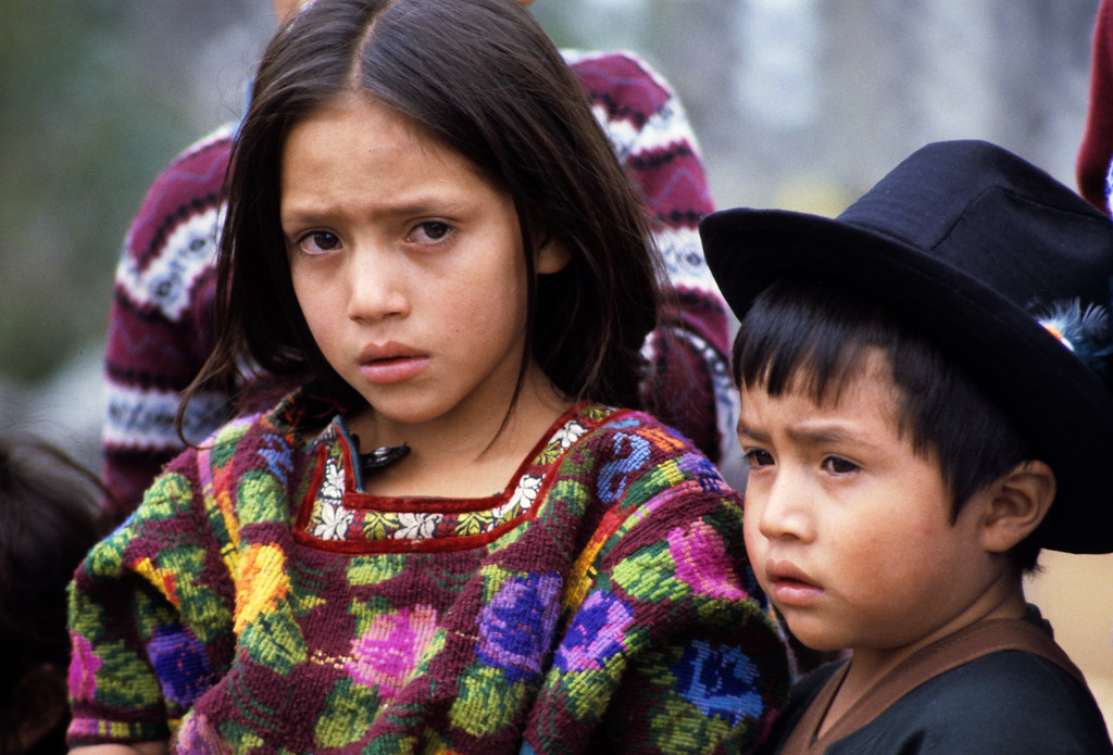 Village girls, El Tanque, northwest Nicaragua Stock Photo - Alamy