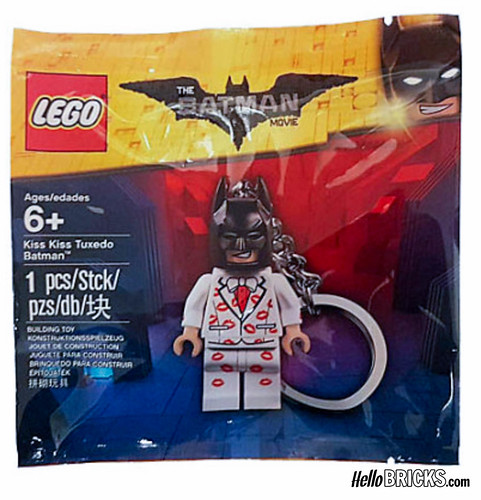 Tutorial Review LEGO 5004928 Kiss Kiss Tuxedo Batman ou comment détacher un porte-clés LEGO