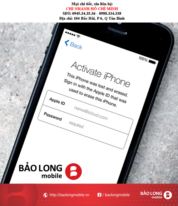 Biện pháp gia tăng bảo mật account iCloud của iPhone/iPad cho người tiêu dùng ở Sài Gòn