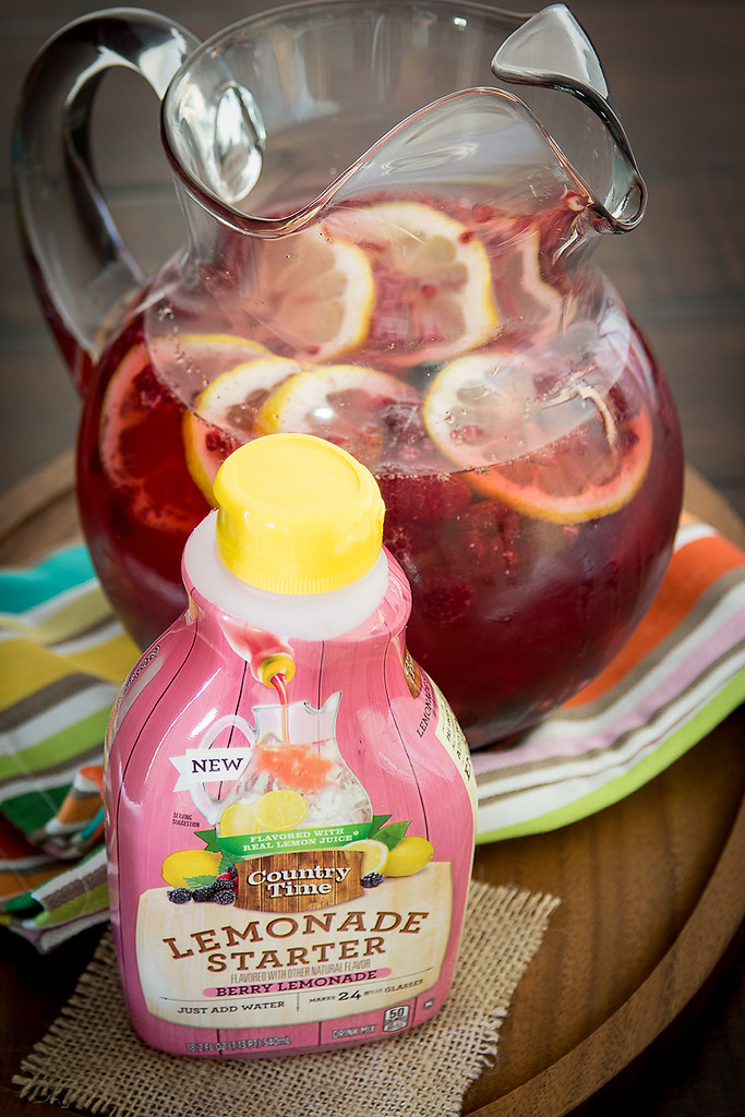 Quick and refreshing Summer Berry Pink Lemonade #KRAFTrecipes