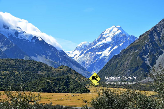 Mont Cook Nouvelle-Zélande