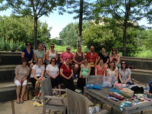 Outdoor Sewing Day May 2015