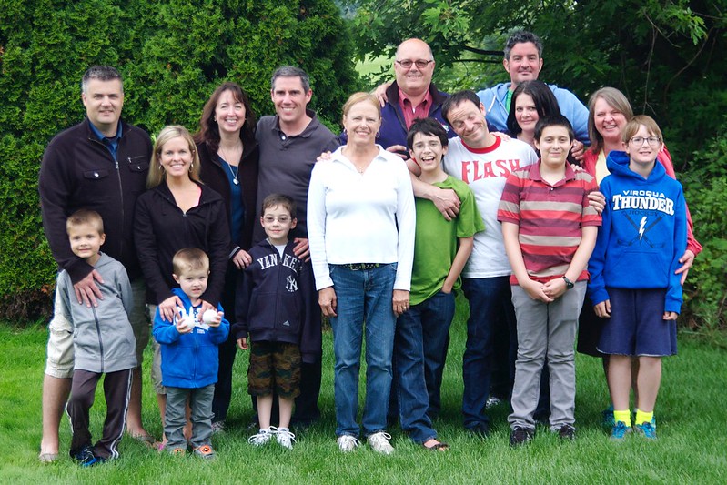 day 4015 - 180/365. a rare family reunion!