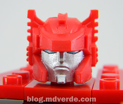 Transformers Sideswipe Kre-O - modo robot