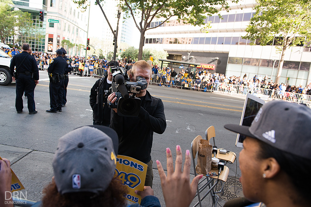 GS Warriors Victory Parade - 06.19.15
