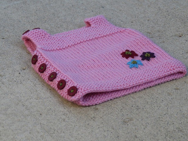 Baby Vest in Pink