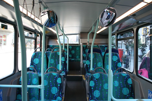 Lower Deck Interior of London United VH31 on Route 285, Kingston Cromwell Road