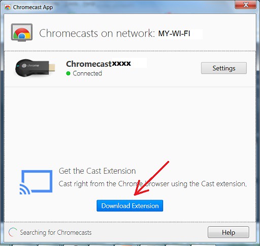 Google Chromecast on Windows