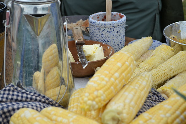 Got corn? Grilling corn over a fire is one of the best treats when we go camping at a Virginia State Park