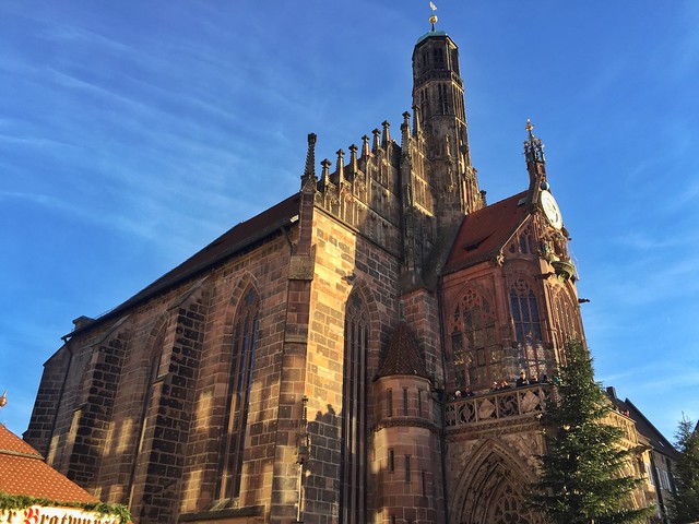 Frauenkirche en Núremberg (Baviera, Alemania)