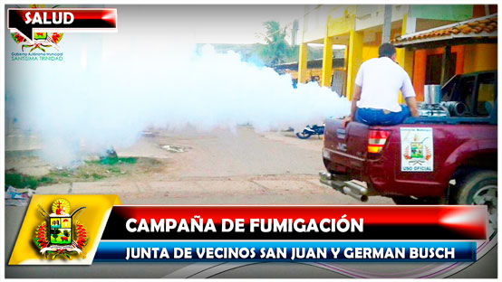 Campaña de fumigación  Junta de Vecinos San Juan y German Busch