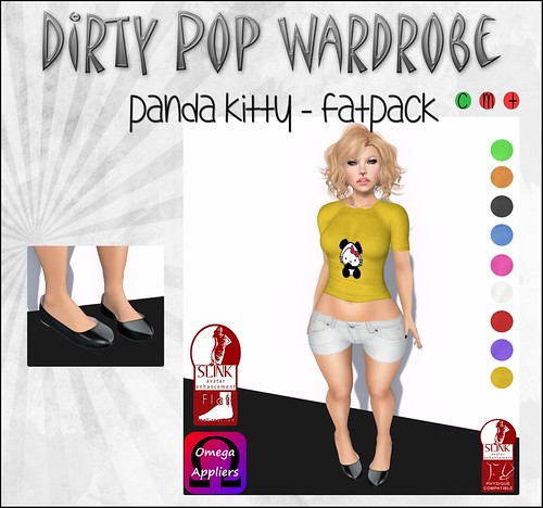 Dirty Pop Wardrobe - Panda Kitty - Fatpack