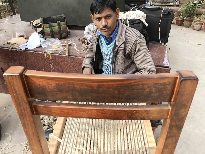 City Culture - The Art of Seat Weaving, Near Tolstoy's Statue