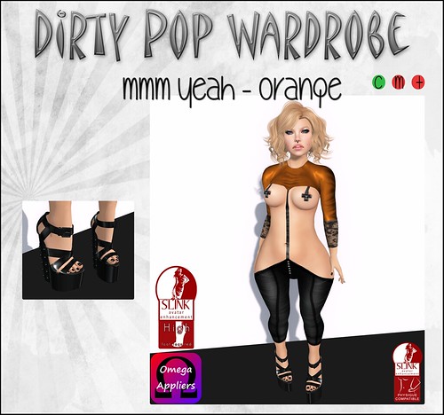 Dirty Pop Wardrobe - Mmm Yeah - Orange