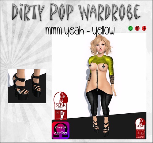 Dirty Pop Wardrobe - Mmm Yeah - Yellow