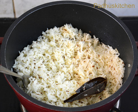 how to prepare jeera-pulao