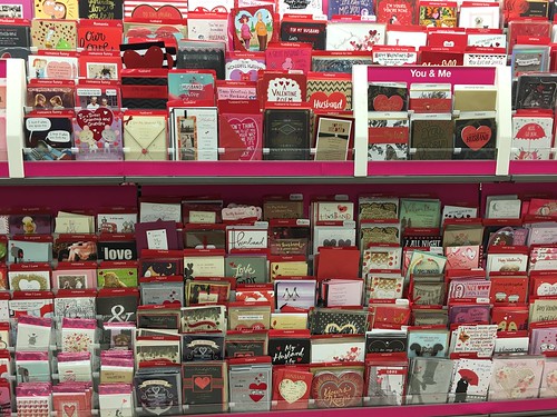 Valentines Card rack