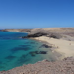 Playa de Puerto Muelas and Caleta del Congrio, Playa Blanca, Lanzarote, Spain