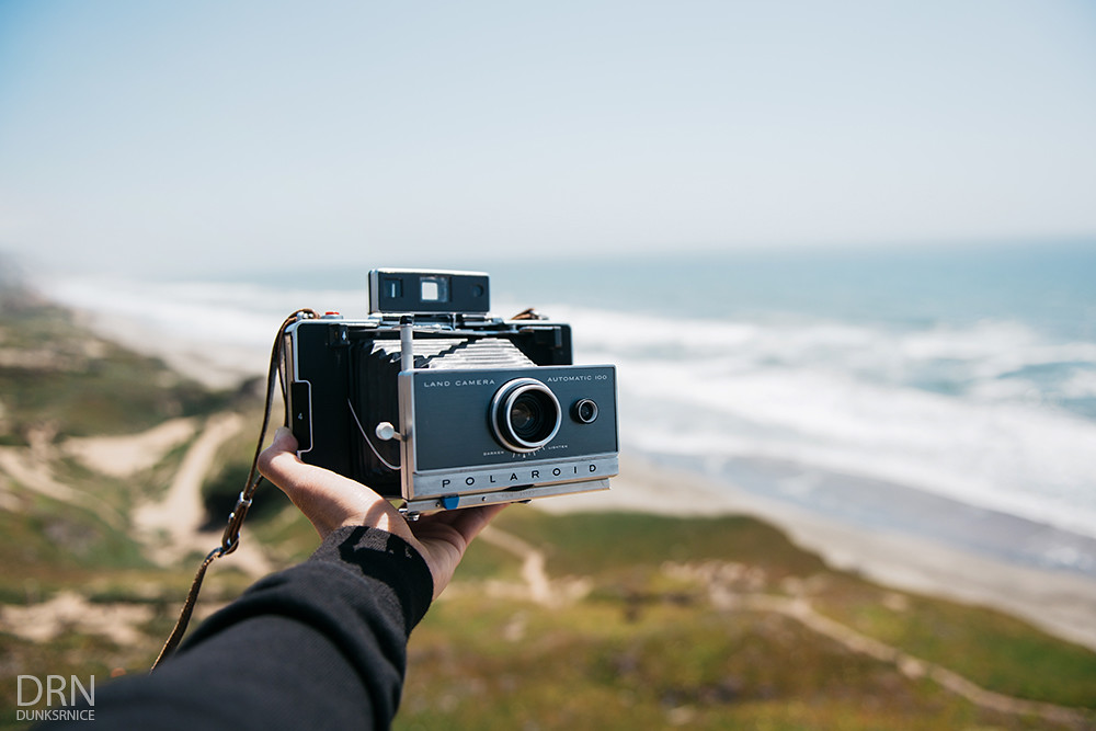 Polaroid Land Camera.