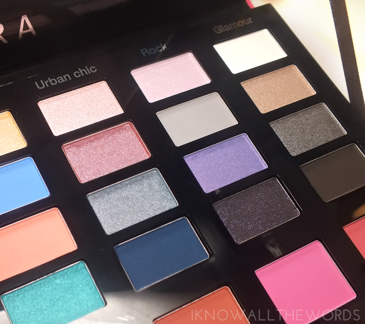 sephora collection iconic looks makeup palette swatches + urban chic eye look (1)