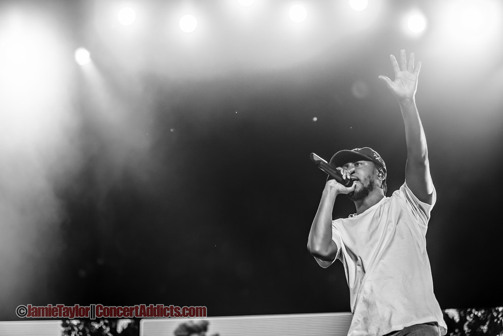 Kendrick Lamar Performing at Pemberton Music Festival in Pemberton, BC on July 2015