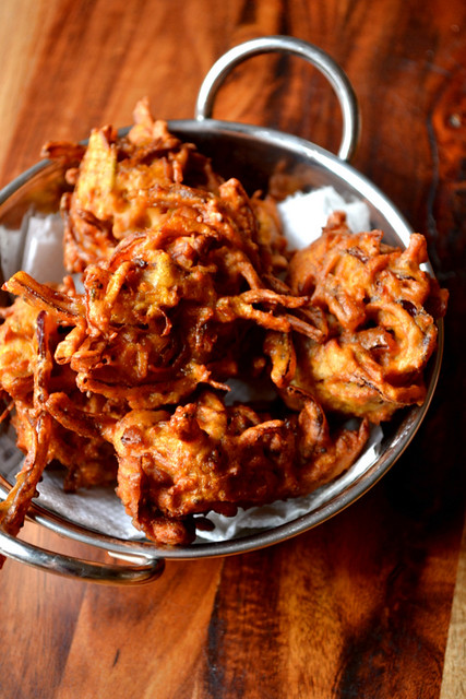 Recipe for Onion and Carrot Bhajis