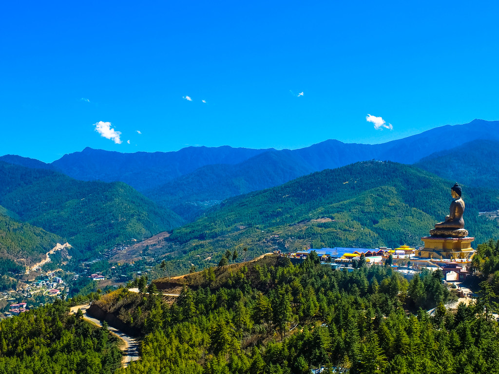 Thimphu, Bhutan (Changangkha Lhakang, Kuensel Phodrang Nature Park) | life to reset