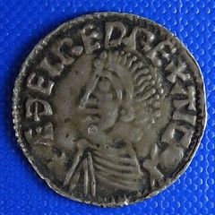 Aethelred ii - Long Cross type Penny