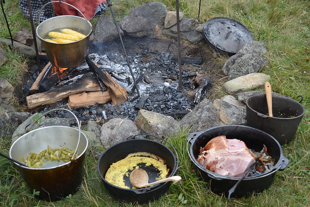 Dutch Oven cooking is offered at a few Virginia State Park